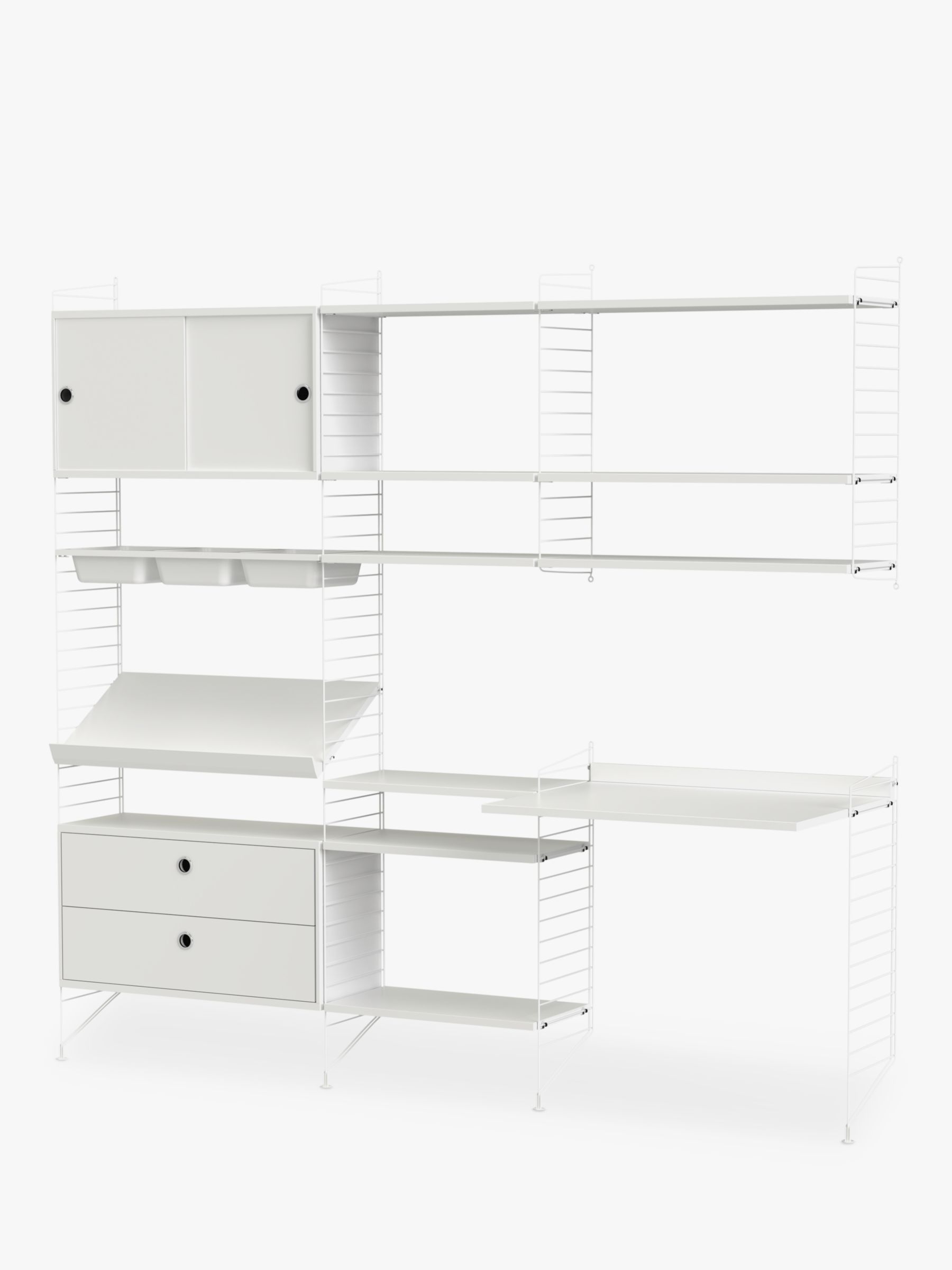 floor shelving unit