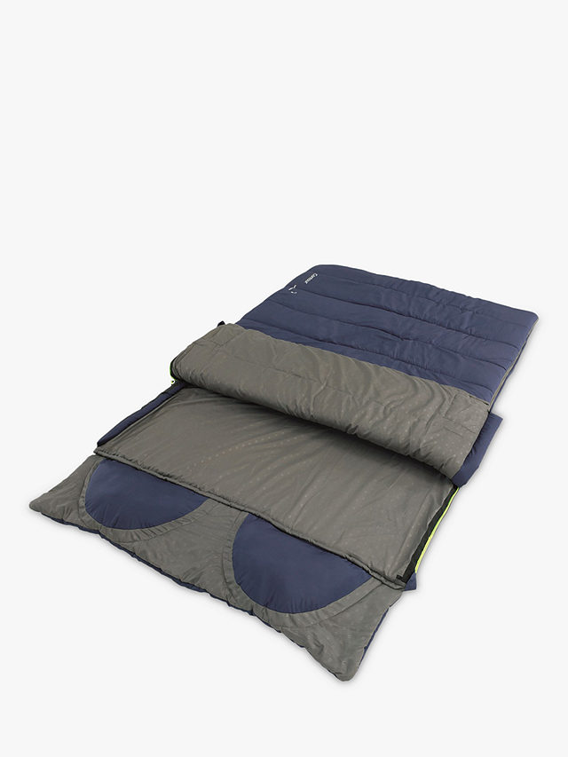 Outwell Contour Lux Double Sleeping Bag, Imperial Blue