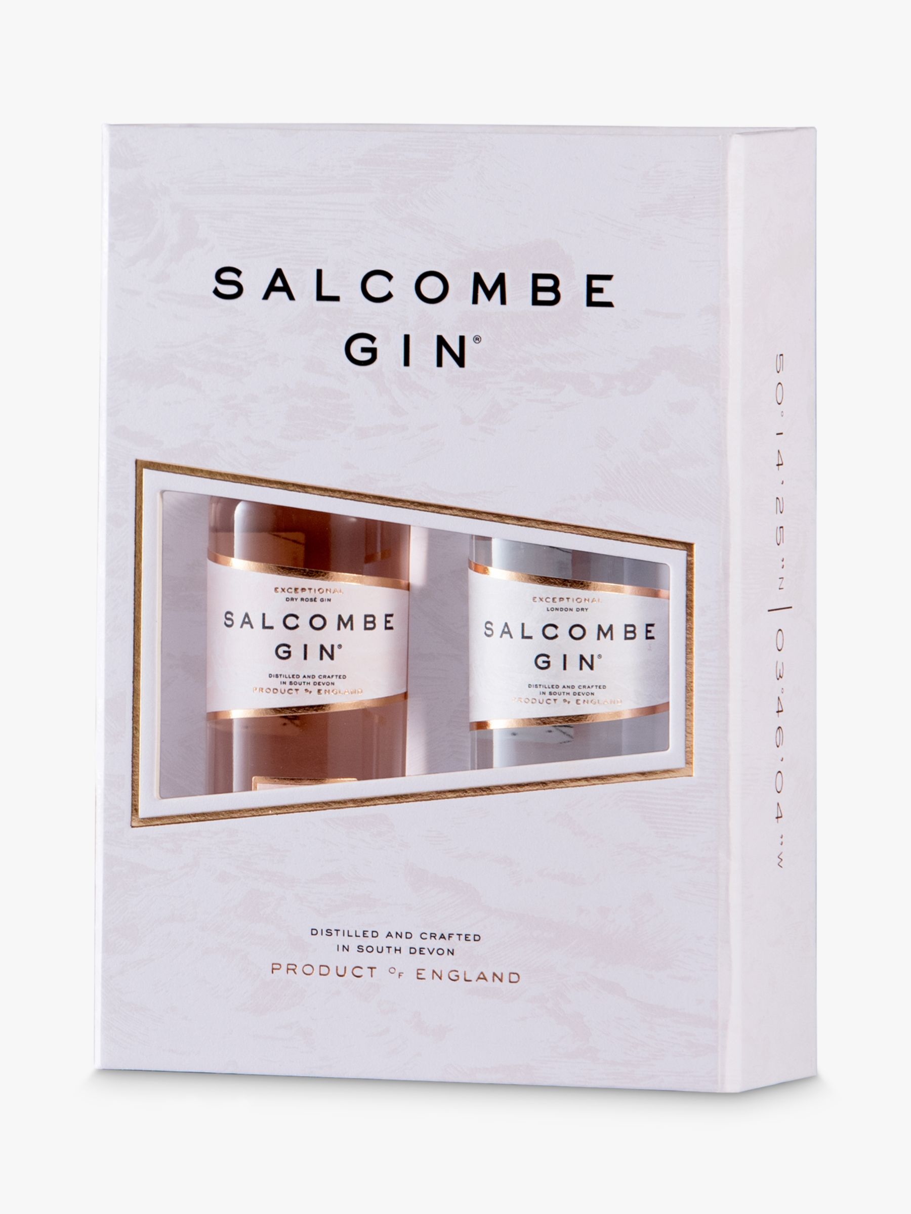 Salcombe Distilling Co Salcombe Gin Miniatures Set, 2x 5cl