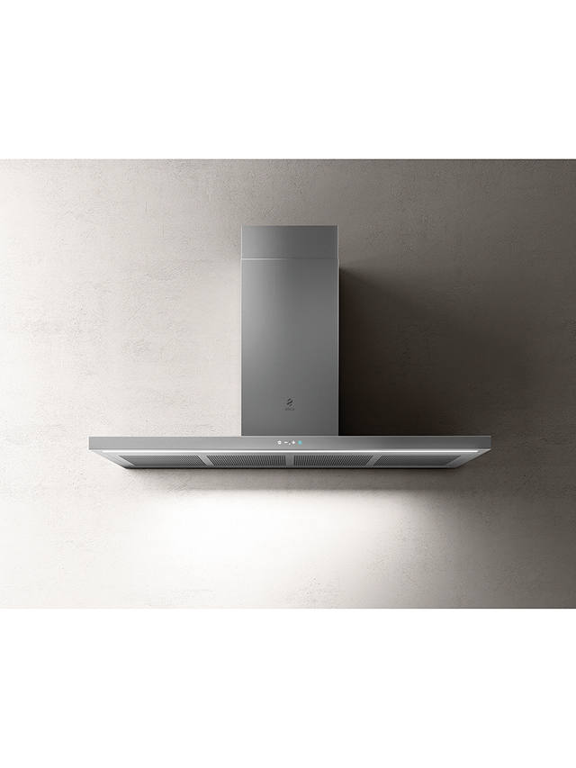 Buy Elica THIN-120 119.8cm Chimney Cooker Hood, A Energy Rating, Stainless Steel Online at johnlewis.com