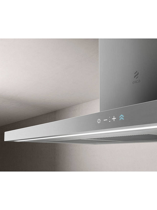 Buy Elica THIN-ISLAND 119.8cm Island Cooker Hood, A Energy Rating, Stainless Steel Online at johnlewis.com