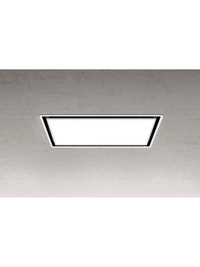 Buy Elica SKYDOME30 100cm Ceiling Cooker Hood, A Energy Rating, White Online at johnlewis.com