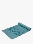 Gaiam Premium Niagara Sunset 6mm Yoga Mat, Blue