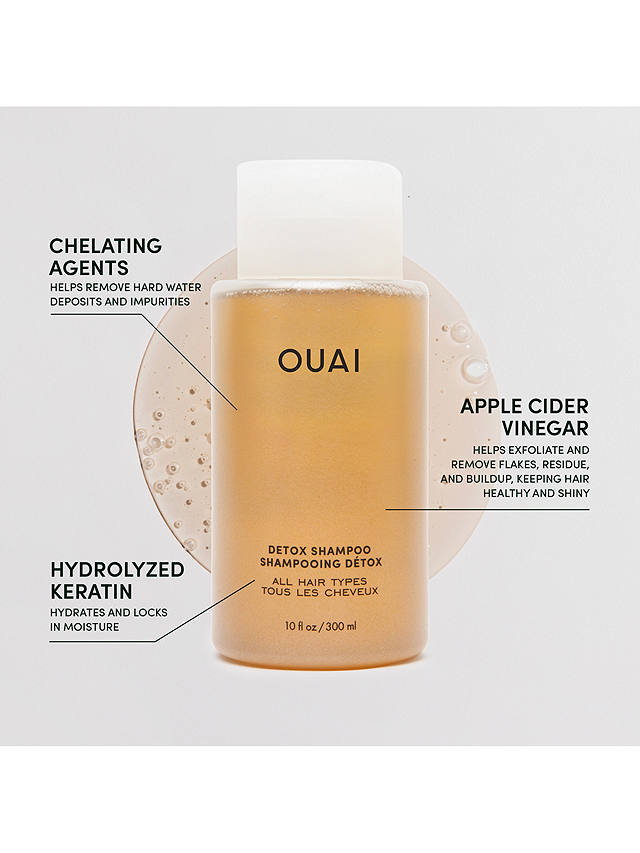 OUAI Detox Shampoo, 300ml 3