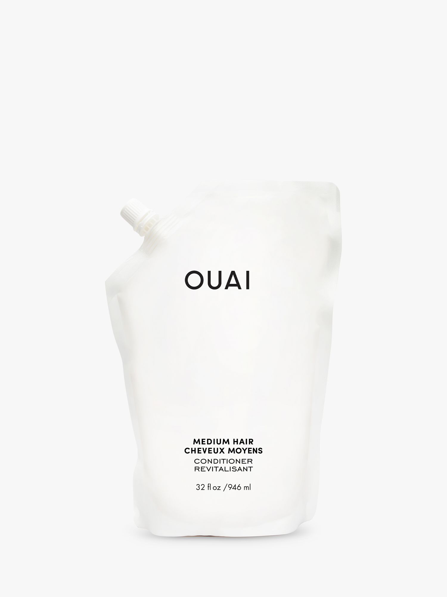 OUAI Medium Hair Conditioner Refill, 946ml