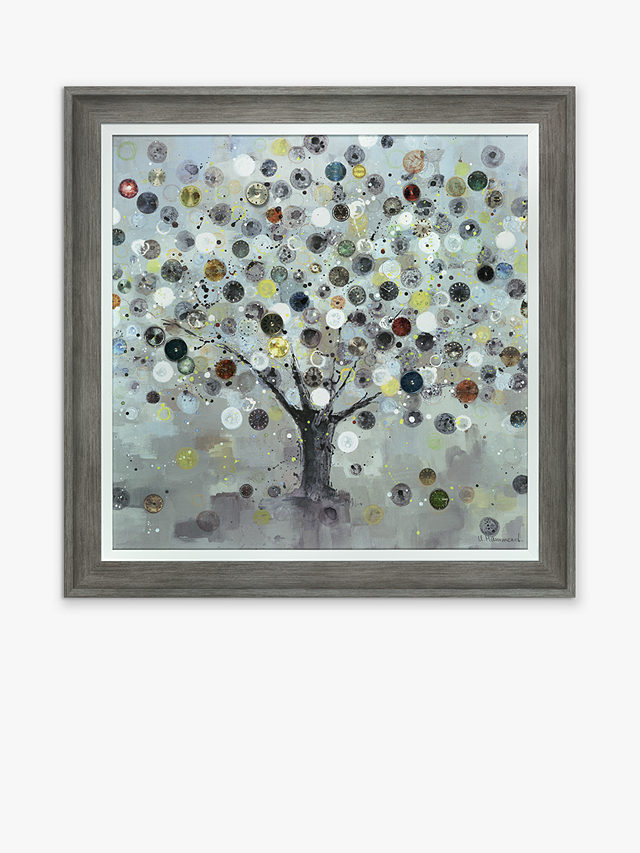 Ulyana Hammond - The Watch Tree (Small) Framed Canvas & Mount, 60 x 60cm, Multi