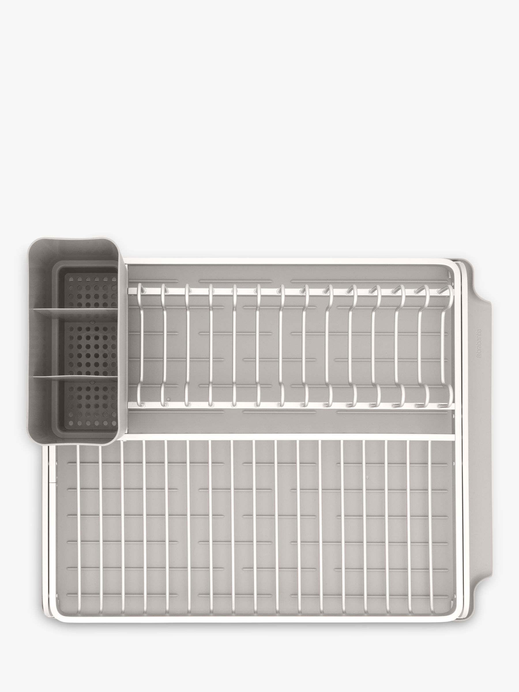 Brabantia Kitchen Compact Dish Drying Rack, Mid Gray - Yahoo Shopping