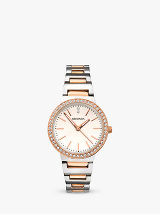 Sekonda Women's Crystal Bracelet Strap Watch