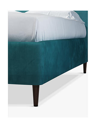 John Lewis Boutique Upholstered Bed Frame, King Size, Deep Velvet Teal