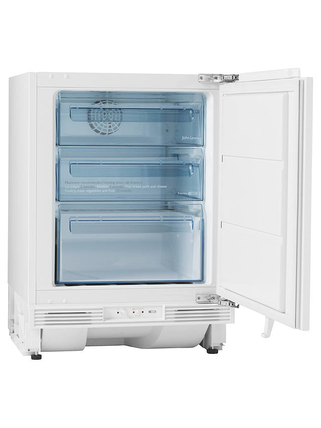Buy John Lewis & Partners JLBIUCFZ03 Integrated Under Counter Freezer Online at johnlewis.com