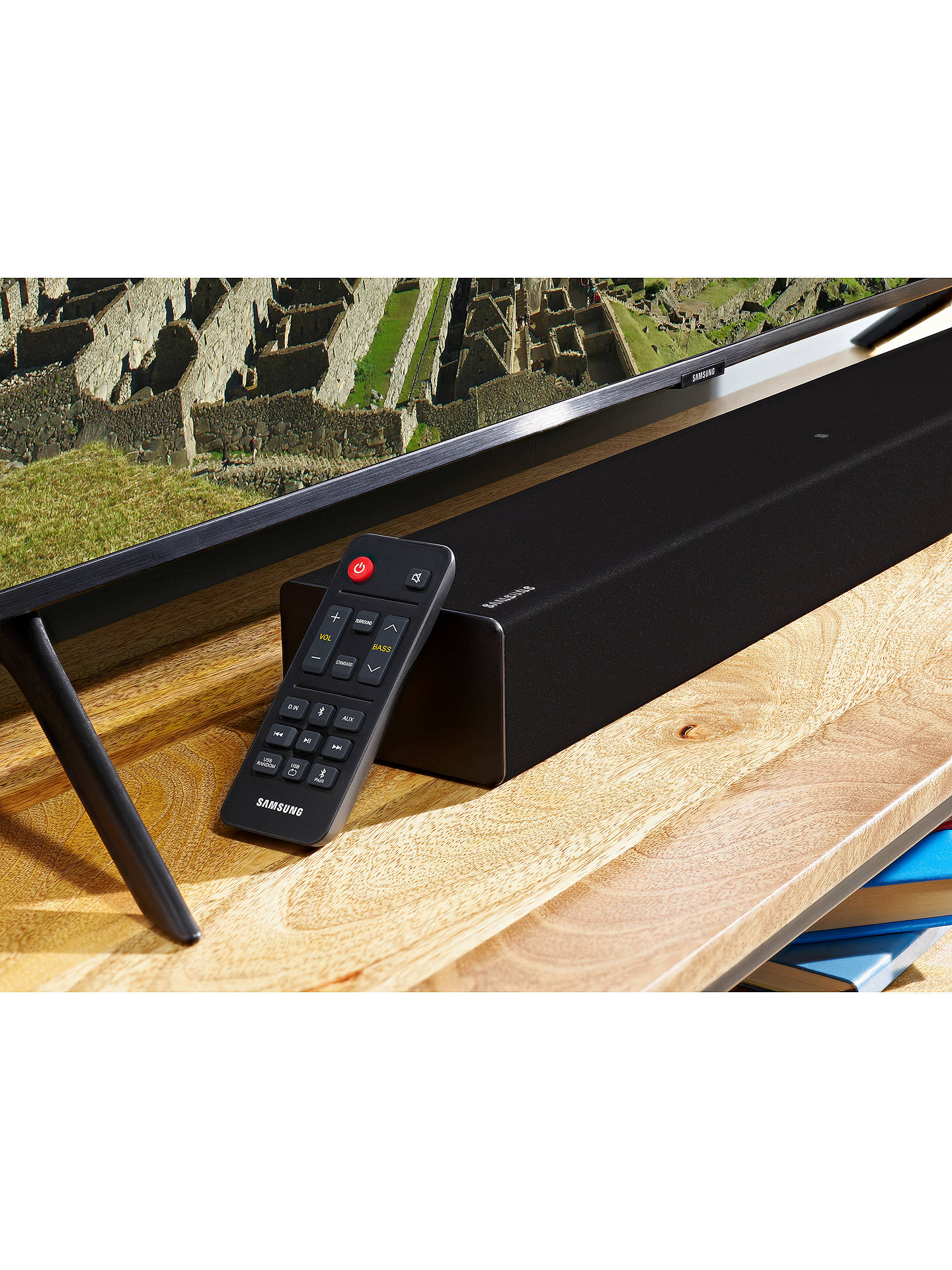 Samsung Hw T400 Bluetooth Nfc All In One Compact Sound Bar At John Lewis Partners