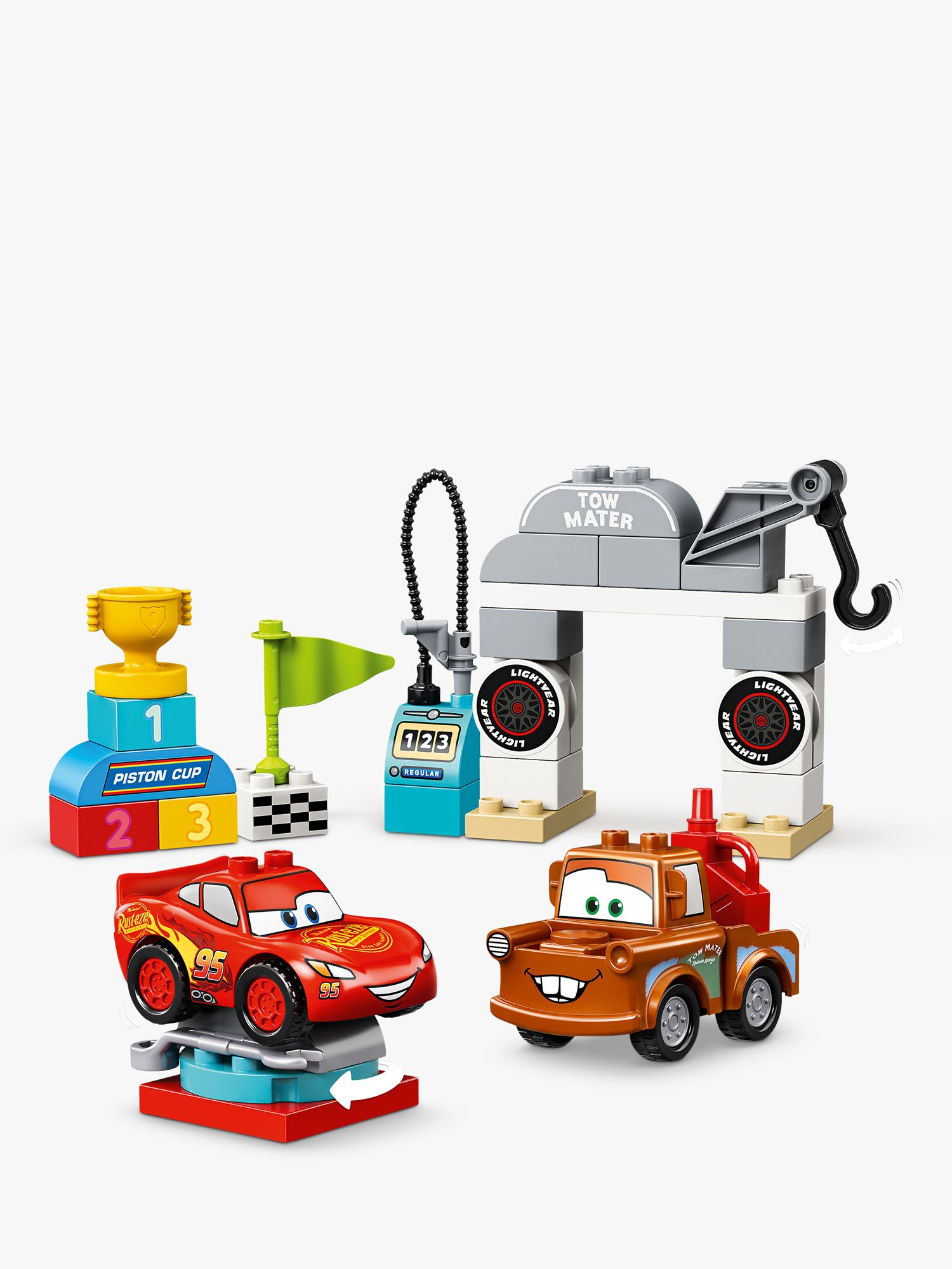 duplo cars piston cup