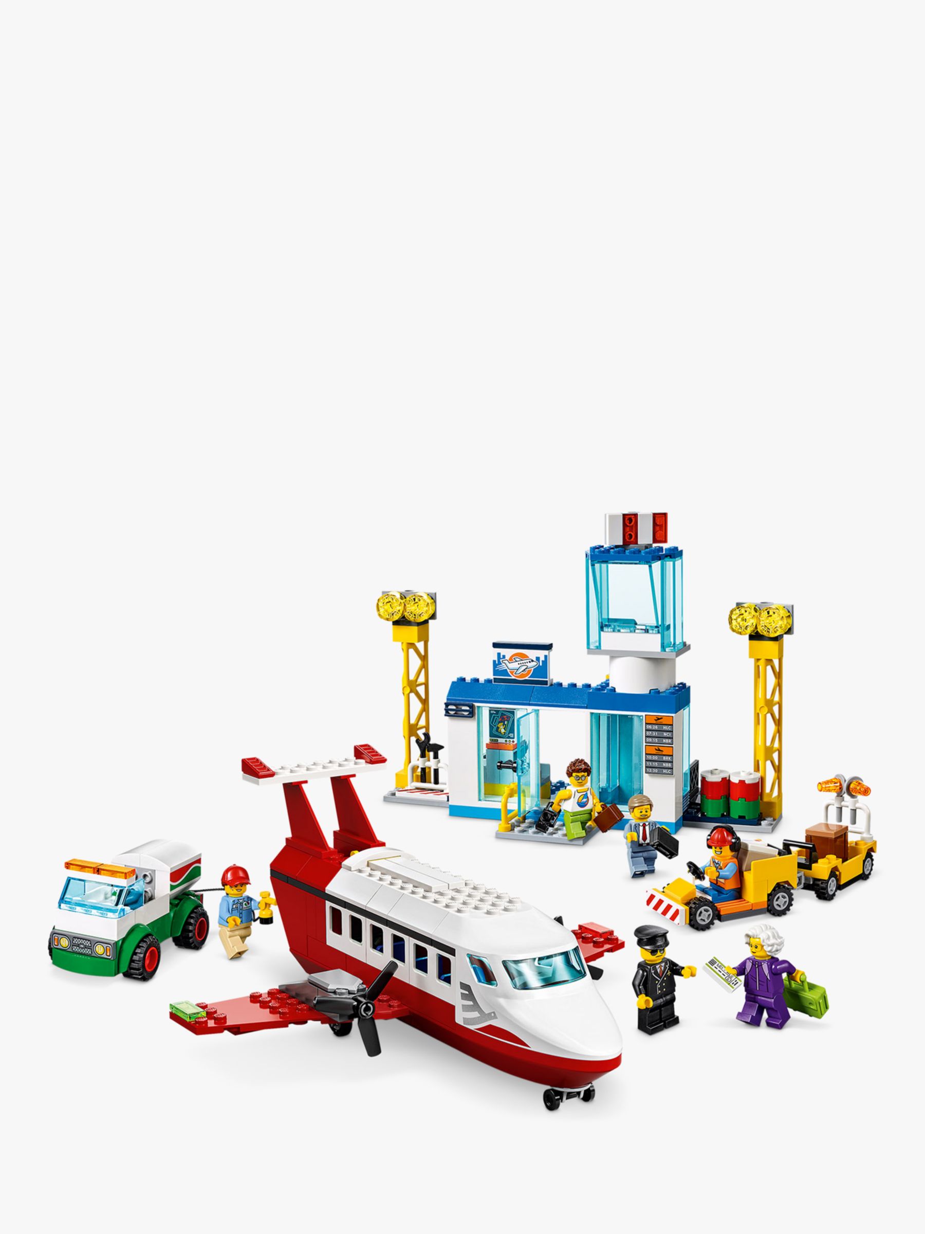 LEGO City 60261 Central Airport at John Lewis & Partners
