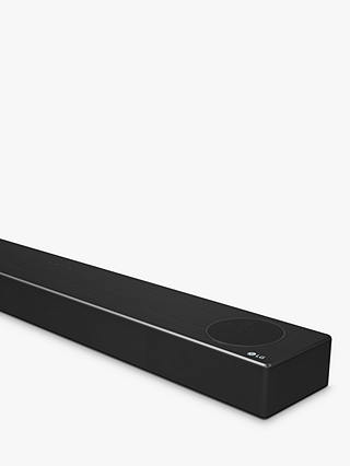 LG SN7CY Bluetooth All-In-One Soundbar with Meridian Technology, High Resolution Audio & Dolby Atmos, Black