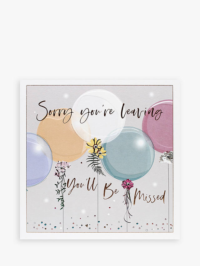 Belly Button Designs You'll Be Missed Leaving Card