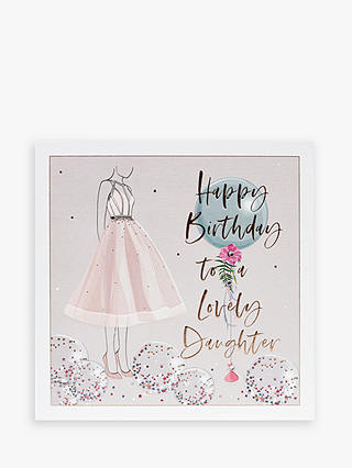 Belly Button Designs Lovely Daughter Birthday Card