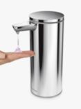 simplehuman Touch Free Rechargeable Sensor Soap Pump