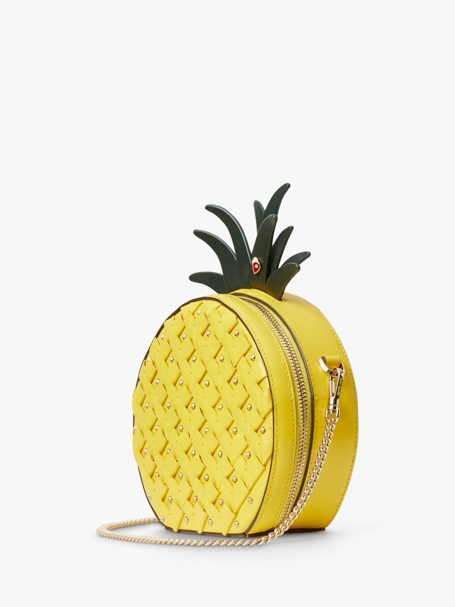 kate spade new york Picnic Pineapple Small Leather Cross Body Bag 