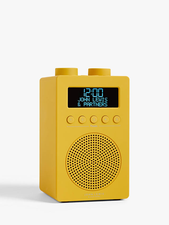 ANYDAY John Lewis & Partners Spectrum Solo Portable DAB+/FM Digital Radio