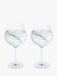 Dartington Crystal Personalised Glitz Gin & Tonic Copa Glasses, Set of 2, 520ml, Gabriola Font