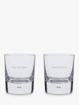 LSA International Curved Whisky Tumbler with Coaster Set of 2