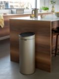 Brabantia New Touch Bin, 30L, Metallic Gold