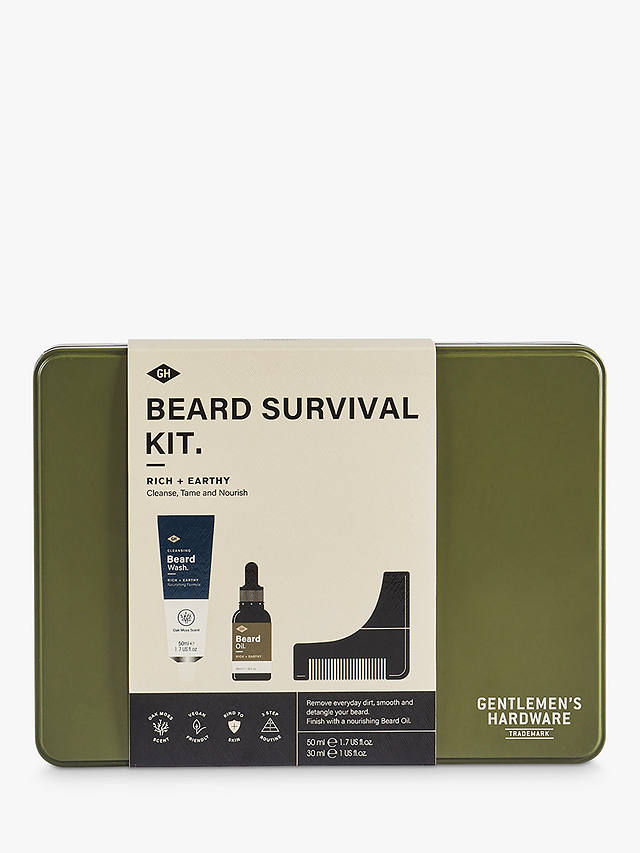 Gentlemen's Hardware Beard Survival Kit 1