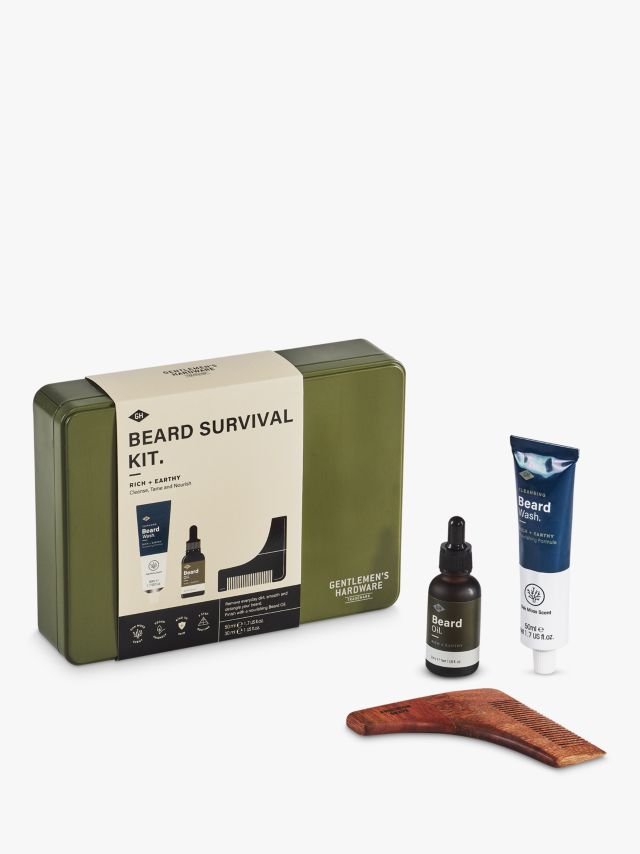 Gentlemen's Hardware Beard Survival Kit 3