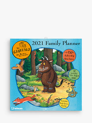 Gruffalo Family Planner Calendar, 2020-21