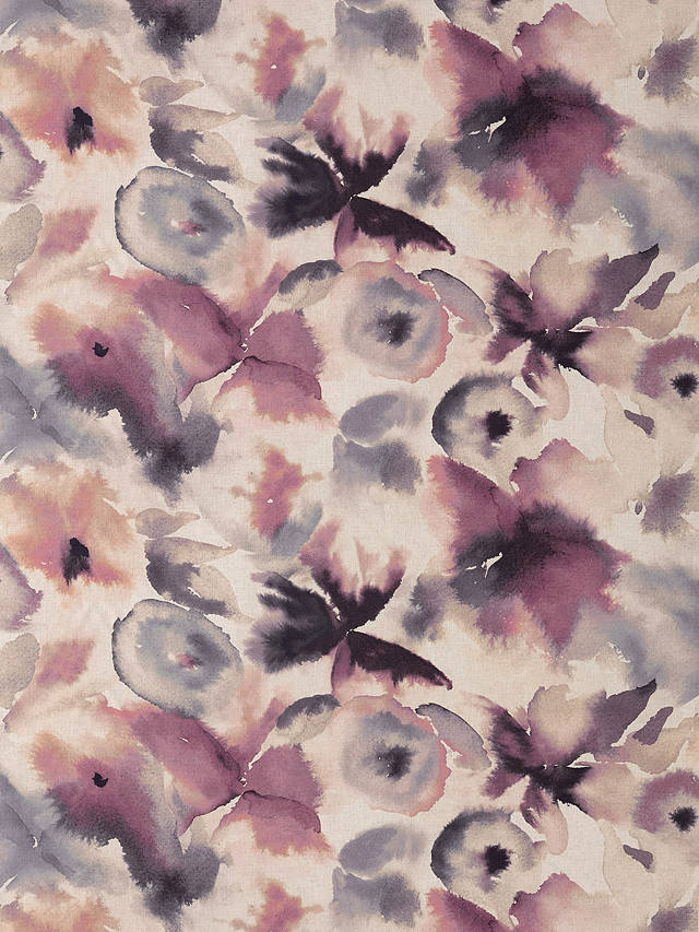 Harlequin Flores Furnishing Fabric, Damson/Viola/Blush