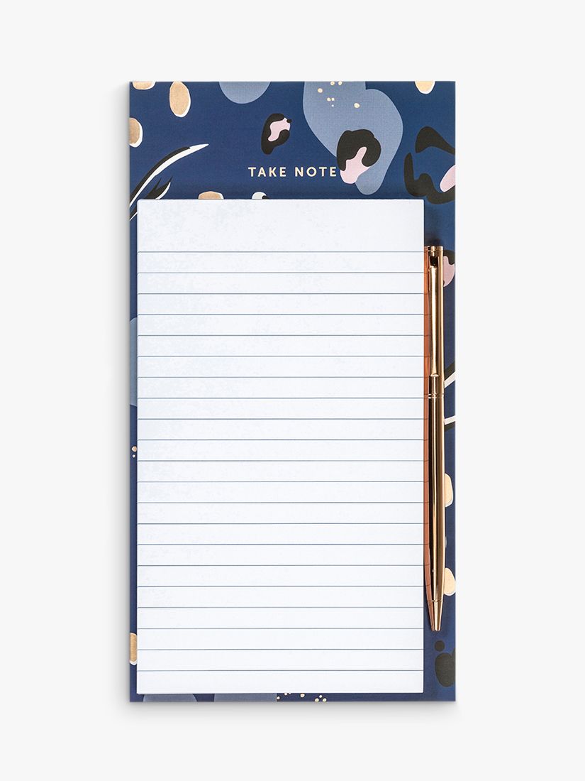 Busy B A5 Abstract Magnetic Notepad Pen