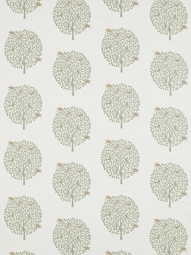 Sanderson Bay Tree Furnishing Fabric, Celadon