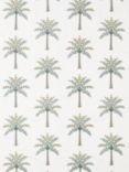 Sanderson Palm Grove Furnishing Fabric, Teal/Green