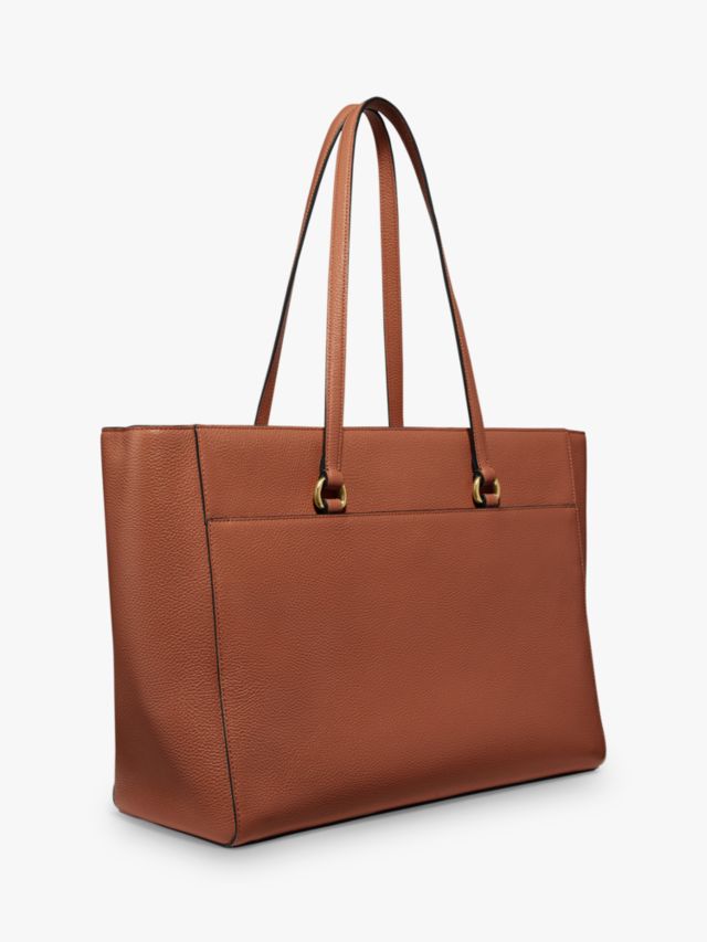 Coach folio leather tote new arrivals