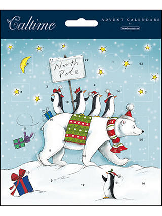 Woodmansterne North Pole Advent Calendar Card