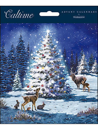 Woodmansterne Magical Tree Advent Calendar Card