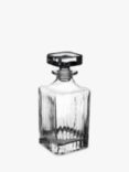 ANYDAY John Lewis & Partners Paloma Timeless Crystal Glass Decanter, 750ml, Clear