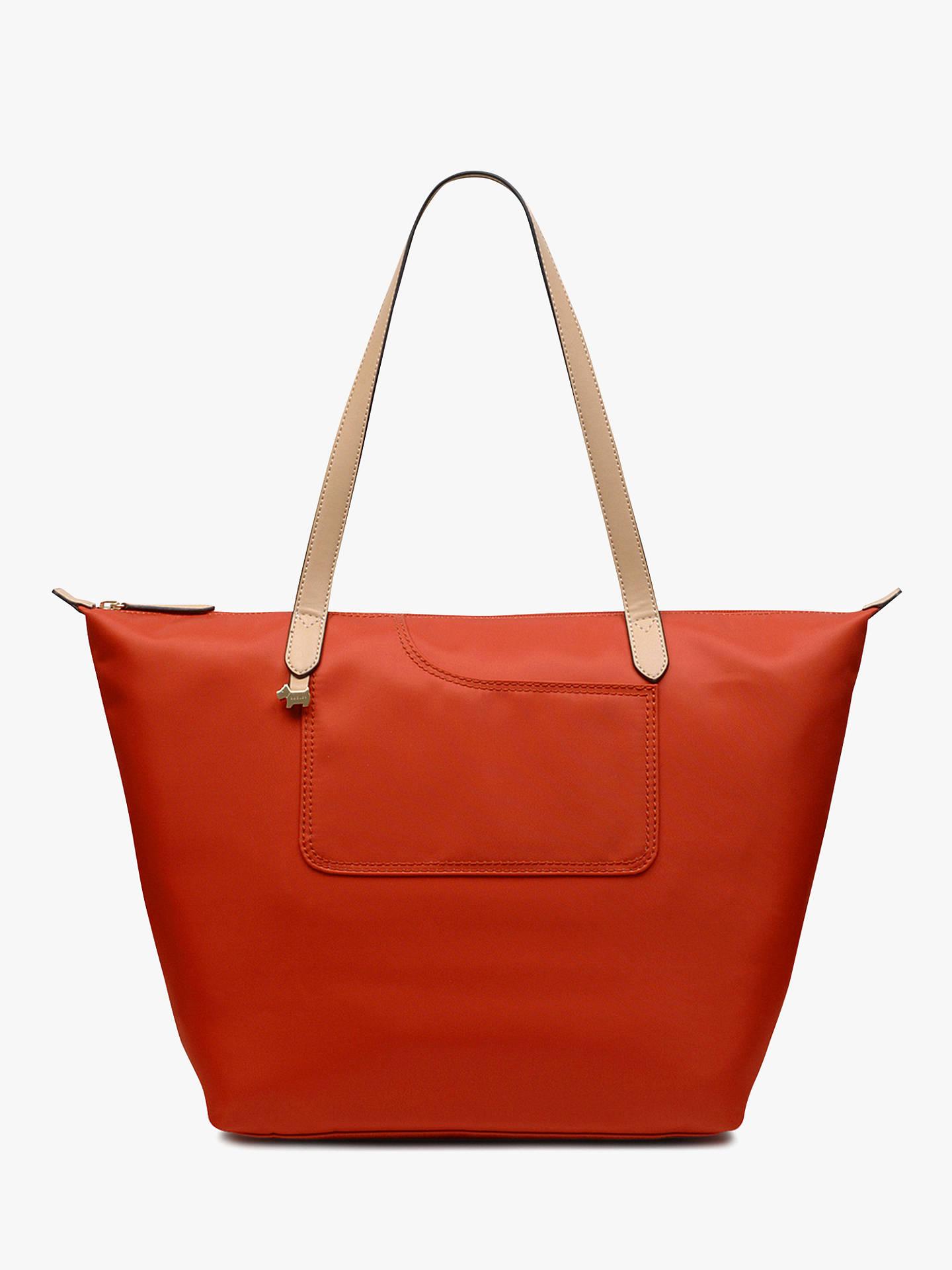 Radley Pocket Essentials Fabric Large Zip Top Tote Bag at John Lewis & Partners