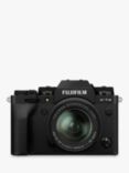 Fujifilm X-T4 Compact System Camera with XF 18-55mm IS Lens, 4K Ultra HD, 26.1MP, Wi-Fi, Bluetooth, OLED EVF, 3” LCD Touch Screen, Black