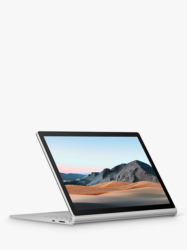 Microsoft Surface Book 3 Laptop, Intel Core i7 Processor, 16GB RAM, 256GB SSD, 15" PixelSense Display, Platinum