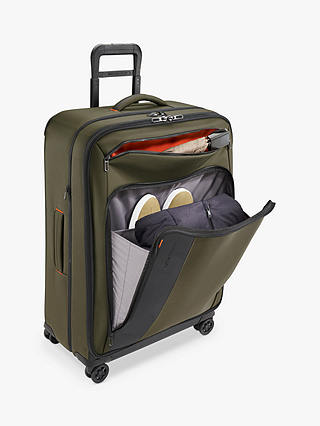 Briggs & Riley ZDX 4-Wheel 74cm Expandable Large Suitcase, Hunter