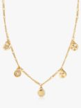 Sif Jakobs Jewellery Multi Charm Chain Necklace