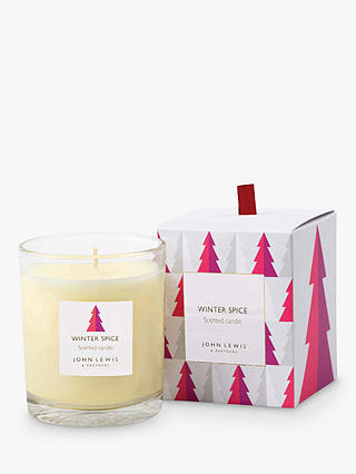John Lewis & Partners Winter Spice Scented Candle, 220g