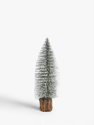 John Lewis & Partners Impressionism Mini Snowy Table Tree