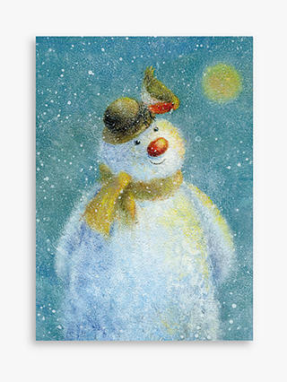 Museums & Galleries Snowman Charity Christmas Cards, Pack of 8