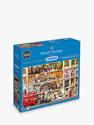 Gibsons Retail Therapy Jigsaw Puzzle, 1000 Pieces