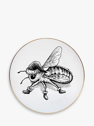 Rory Dobner Christmas Bee Plate, Dia.21cm
