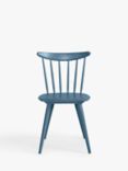 John Lewis Spindle Dining Chair, Set of 2, FSC-Certified (Beech Wood), Blue