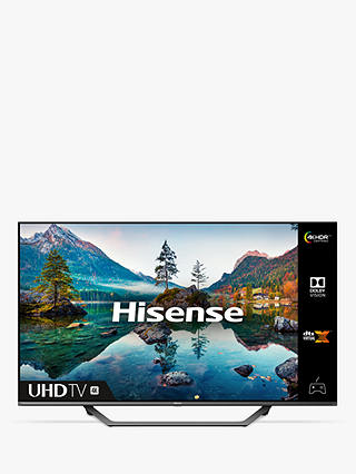 Hisense 43A7500FTUK (2020) LED HDR 4K Ultra HD Smart TV, 43 inch with Freeview Play, Black