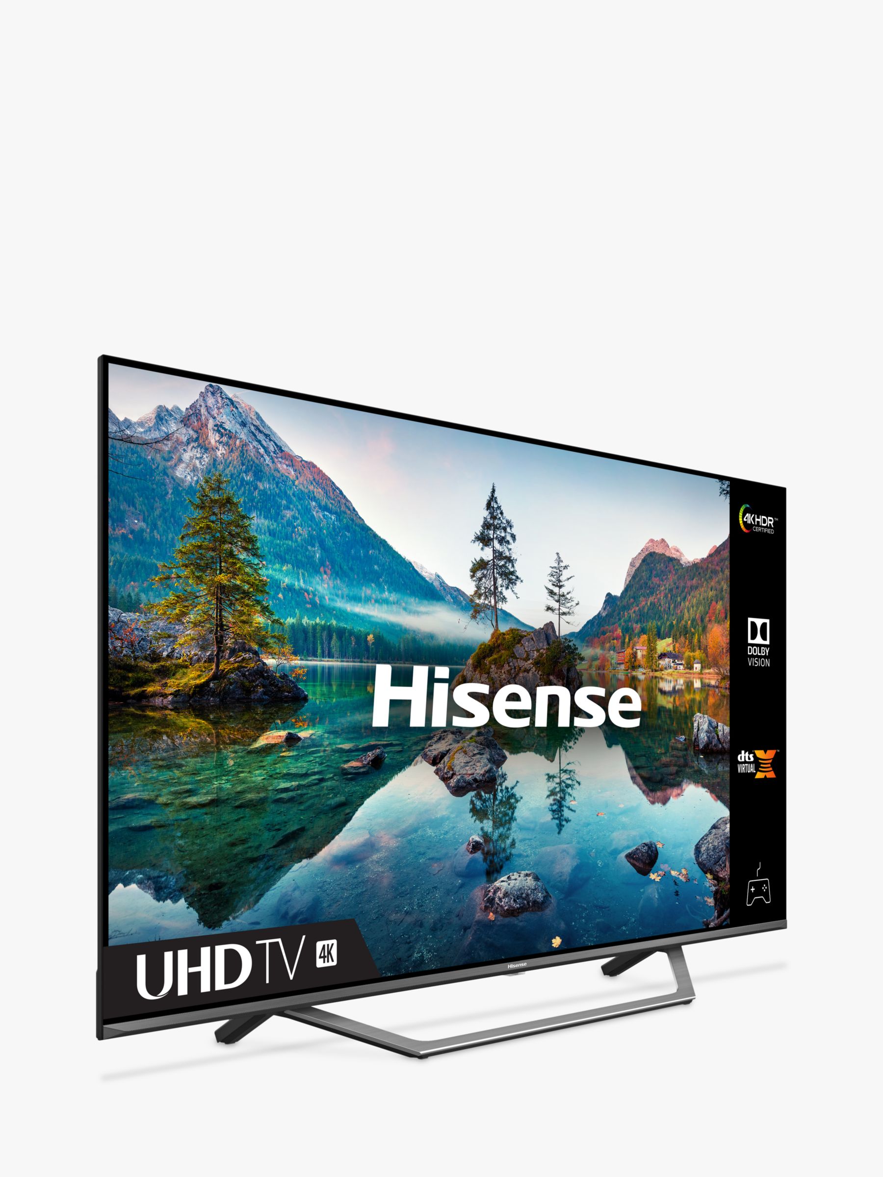 HISENSE 50A7100FTUK 50-inch 4K UHD HDR Smart TV with Freeview play 2020 series and Alexa Built-in